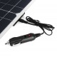 250W Max Portable Solar Panel Kit Dual DC USB Charger Kit Single Crystal Semi-flexible Solar Power Panel w/ 60A/100A Solar Controller