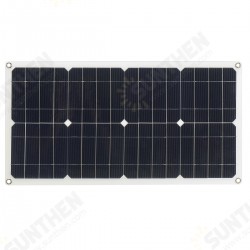25W 18V Mono Solar Panel Dual USB 12V/5V DC Monocrystalline Flexible Solar Charger For Car RV Boat Battery Charger Waterproof 25W 18V Mono Solar Panel Dual USB 12V/5V DC Monocrystalline Flexible Solar Charger For Car RV Boat Battery Charger Waterproof