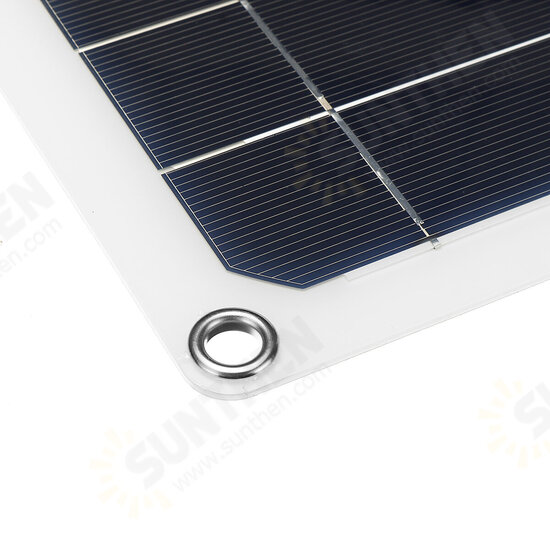 25W 18V Mono Solar Panel Dual USB 12V/5V DC Monocrystalline Flexible Solar Charger For Car RV Boat Battery Charger Waterproof 25W 18V Mono Solar Panel Dual USB 12V/5V DC Monocrystalline Flexible Solar Charger For Car RV Boat Battery Charger Waterproof