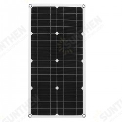 25W 18V Mono Solar Panel Single USB 12V/5V DC Monocrystalline Flexible Solar Charger For Car RV Boat Battery Charger Waterproof 25W 18V Mono Solar Panel Single USB 12V/5V DC Monocrystalline Flexible Solar Charger For Car RV Boat Battery Charger Waterproof