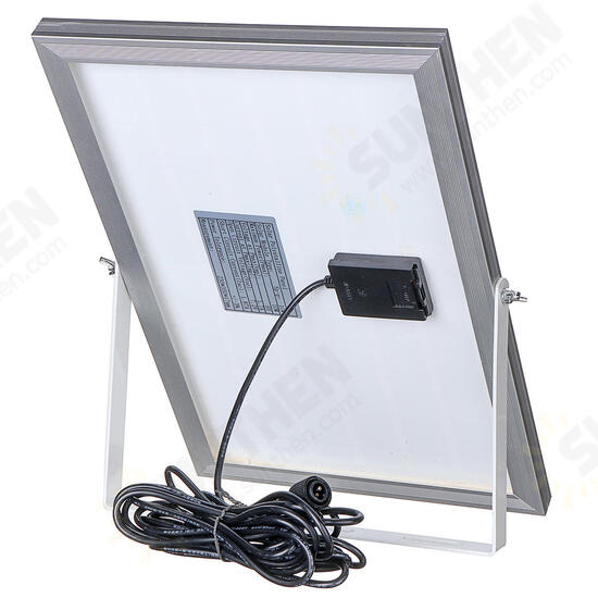 25W 42 LED Solar Power Light Dusk-to-Dawn Sensor Floodlight Outdoor Security Lamp