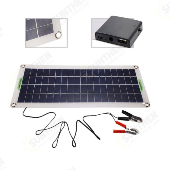 25W Portable Solar Panel Battery Charger USB Kit Complete Solar Cell Smart Phone Flexible Power Bank Camping Car Charging 25W Portable Solar Panel Battery Charger USB Kit Complete Solar Cell Smart Phone Flexible Power Bank Camping Car Charging