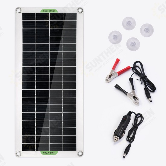 25W Portable Solar Panel Battery Charger USB Kit Complete Solar Cell Smart Phone Flexible Power Bank Camping Car Charging 25W Portable Solar Panel Battery Charger USB Kit Complete Solar Cell Smart Phone Flexible Power Bank Camping Car Charging