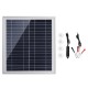 25W Portable Solar Panel Kit DC USB Charging Double USB Port Suction Cups Camping Traveling 25W Portable Solar Panel Kit DC USB Charging Double USB Port Suction Cups Camping Traveling