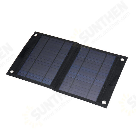 25W Sun-Power Foldable Solar Panel Polycrystalline Battery Power Car Charger 18V/5V Dual USB Output 25W Sun-Power Foldable Solar Panel Polycrystalline Battery Power Car Charger 18V/5V Dual USB Output