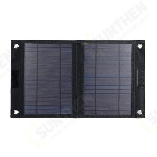 25W Sun-Power Foldable Solar Panel Polycrystalline Battery Power Car Charger 18V/5V Dual USB Output 25W Sun-Power Foldable Solar Panel Polycrystalline Battery Power Car Charger 18V/5V Dual USB Output