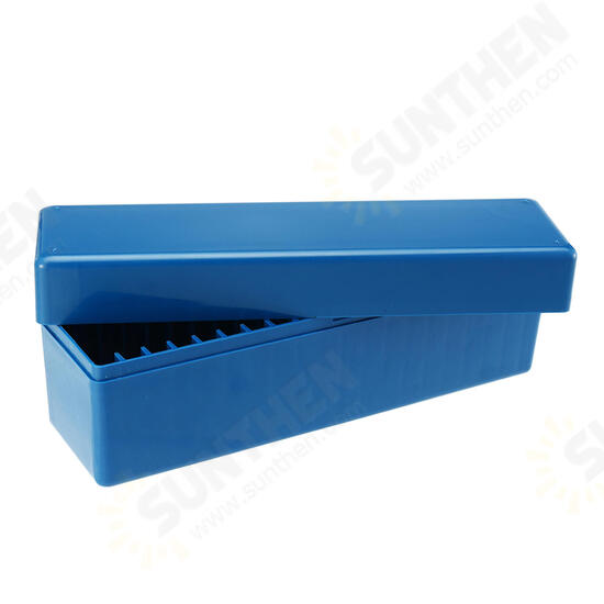 25x9x7cm Blue Storage Tool Box Case Holds 20 Individual Certified PCGS NGC ICG Coin Holders