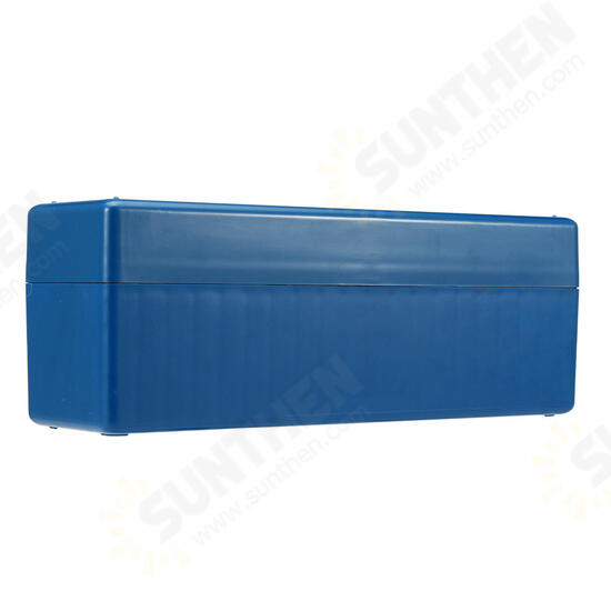 25x9x7cm Blue Storage Tool Box Case Holds 20 Individual Certified PCGS NGC ICG Coin Holders