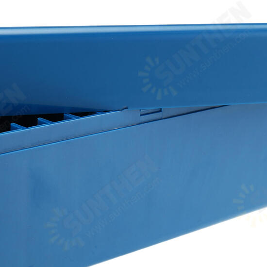 25x9x7cm Blue Storage Tool Box Case Holds 20 Individual Certified PCGS NGC ICG Coin Holders