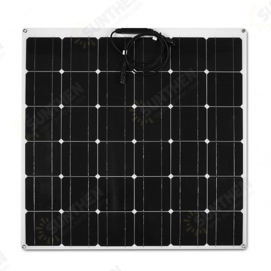 280W 18V Monocrystalline Flexible Solar Panel Tile Mono Power Bank Waterproof