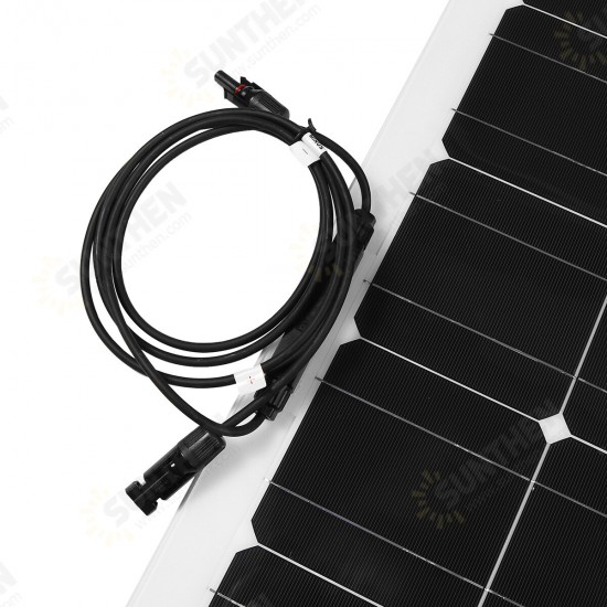 280W 18V Monocrystalline Flexible Solar Panel Tile Mono Power Bank Waterproof