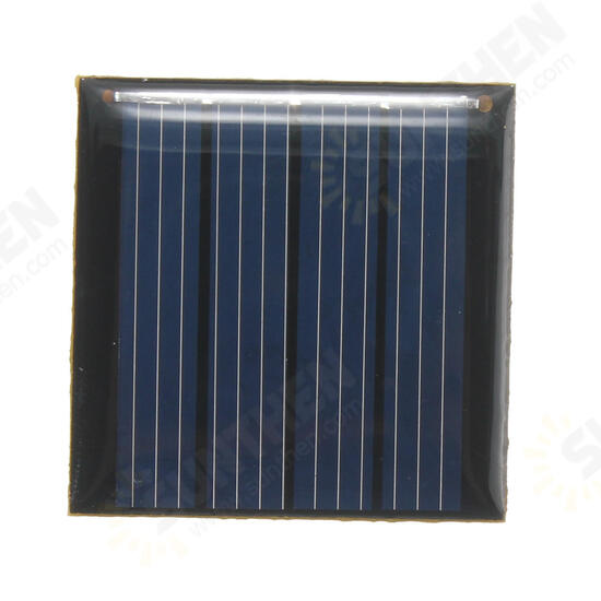 2V 0.14W Epoxy Battery Plate Polycrystalline Silicon Cell Batteries DIY Solar Powered Panels Solar Panel Cell Model 40 x 40x3mm 2V 0.14W Epoxy Battery Plate Polycrystalline Silicon Cell Batteries DIY Solar Powered Panels Solar Panel Cell Model 40 x 40x3mm