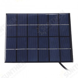 2W 6V Solar Panel Solar Cells Outdoor Camping Hiking Solar Car Charger 2W 6V Solar Panel Solar Cells Outdoor Camping Hiking Solar Car Charger