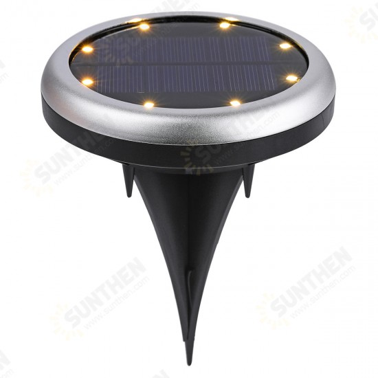 2X 8 LED Solar Power Buried Light Underground Lamp IP66 Waterproof Outdoor Path Way Garden Decking Lamp 2X 8 LED Solar Power Buried Light Underground Lamp IP66 Waterproof Outdoor Path Way Garden Decking Lamp