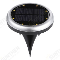 2X 8 LED Solar Power Buried Light Underground Lamp IP66 Waterproof Outdoor Path Way Garden Decking Lamp 2X 8 LED Solar Power Buried Light Underground Lamp IP66 Waterproof Outdoor Path Way Garden Decking Lamp