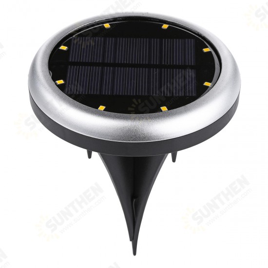 2X 8 LED Solar Power Buried Light Underground Lamp IP66 Waterproof Outdoor Path Way Garden Decking Lamp 2X 8 LED Solar Power Buried Light Underground Lamp IP66 Waterproof Outdoor Path Way Garden Decking Lamp