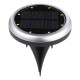 2X 8 LED Solar Power Buried Light Underground Lamp IP66 Waterproof Outdoor Path Way Garden Decking Lamp 2X 8 LED Solar Power Buried Light Underground Lamp IP66 Waterproof Outdoor Path Way Garden Decking Lamp