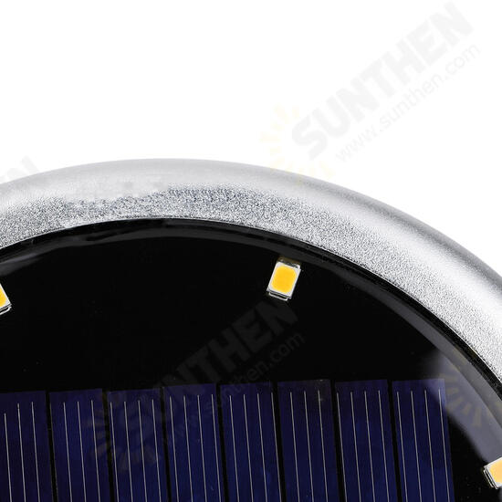 2X 8 LED Solar Power Buried Light Underground Lamp IP66 Waterproof Outdoor Path Way Garden Decking Lamp 2X 8 LED Solar Power Buried Light Underground Lamp IP66 Waterproof Outdoor Path Way Garden Decking Lamp