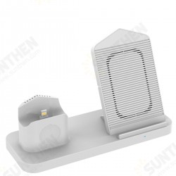 3 in 1 Wireless Fast Charger Stand + Cooling Fan For iPhone Apple Watch Airpods 3 in 1 Wireless Fast Charger Stand + Cooling Fan For iPhone Apple Watch Airpods