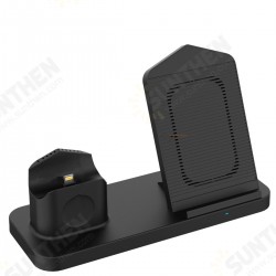 3 in 1 Wireless Fast Charger Stand + Cooling Fan For iPhone Apple Watch Airpods 3 in 1 Wireless Fast Charger Stand + Cooling Fan For iPhone Apple Watch Airpods