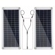 300W 18V Solar Panel Kit 2 in 1 RV Photovoltaic System 2Pcs Solar Power Panel