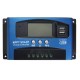 30/40/50/60/100A MPPT Solar Controller LCD Solar Charge Controller Accuracy Dual USB Solar Panel Battery Regulator