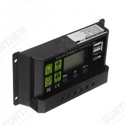 30A 12V/24V LCD Display PWM Solar Panel Regulator Solar Charge Controller Solar Panel Controller 30A 12V/24V LCD Display PWM Solar Panel Regulator Solar Charge Controller Solar Panel Controller