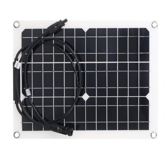 30W 18V Monocrystalline Solar Panel For Motorhome Boat Waterproof Solar Power Panel