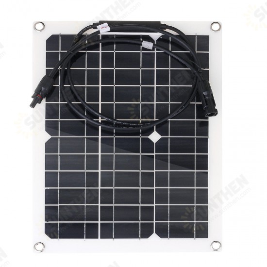 30W 18V Monocrystalline Solar Panel For Motorhome Boat Waterproof Solar Power Panel