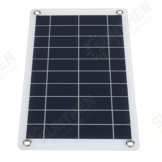 30W 5V USB Solar Panel Monocrystalline Silicon For Outdoor Cycling Climbing