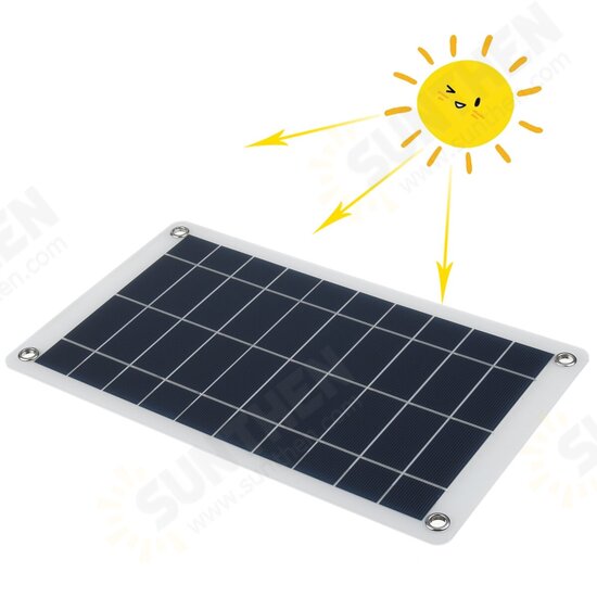 30W 5V USB Solar Panel Monocrystalline Silicon For Outdoor Cycling Climbing