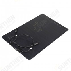 30W Flexible Solar Panel Waterproof Monocrystalline Solar Panel For RVs Boats Campers Boats 30W Flexible Solar Panel Waterproof Monocrystalline Solar Panel For RVs Boats Campers Boats