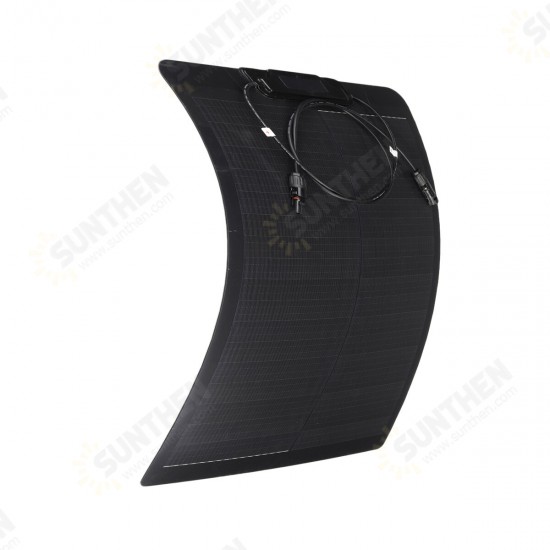 30W Flexible Solar Panel Waterproof Monocrystalline Solar Panel For RVs Boats Campers Boats