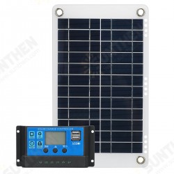 30W Solar Panel Kit 12V 10A Battery Charger Controller Caravan Boat Outdoor 30W Solar Panel Kit 12V 10A Battery Charger Controller Caravan Boat Outdoor