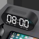 3W 4 Ohm Alarm Clock Radio Wireless bluetooth Speaker Aux TF USB Music Mirror LCD Display 3W 4 Ohm Alarm Clock Radio Wireless bluetooth Speaker Aux TF USB Music Mirror LCD Display