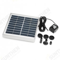 3W Solar Panel Powered Submersible Fountain Pump Water Pond Kit Garden Fish Tank 3W Solar Panel Powered Submersible Fountain Pump Water Pond Kit Garden Fish Tank