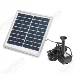 3W Solar Panel Powered Submersible Fountain Pump Water Pond Kit Garden Fish Tank 3W Solar Panel Powered Submersible Fountain Pump Water Pond Kit Garden Fish Tank