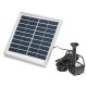 3W Solar Panel Powered Submersible Fountain Pump Water Pond Kit Garden Fish Tank 3W Solar Panel Powered Submersible Fountain Pump Water Pond Kit Garden Fish Tank