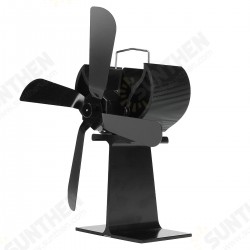 4 Blade Stove Fan Quiet Heat Powered Wood Log Burner Fan Eco Friendly Heat Circulation for Fireplaces 4 Blade Stove Fan Quiet Heat Powered Wood Log Burner Fan Eco Friendly Heat Circulation for Fireplaces