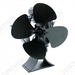 4 Blades Heat Powered Wood Stove Fan Wood Log Burner Fireplace Eco-friendly Fan No Electricity 4 Blades Heat Powered Wood Stove Fan Wood Log Burner Fireplace Eco-friendly Fan No Electricity