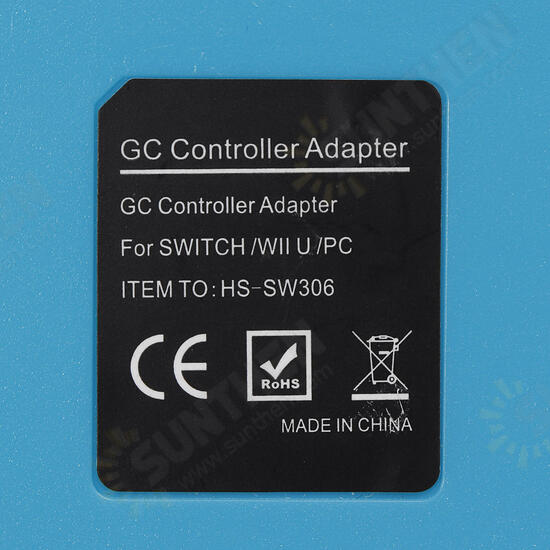 4 Ports GC GameCube Controller USB Adapter Converter For NGC to Wiiu/Switch/PC