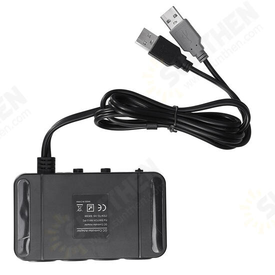 4 Ports GC GameCube Controller USB Adapter Converter For NGC to Wiiu/Switch/PC 4 Ports GC GameCube Controller USB Adapter Converter For NGC to Wiiu/Switch/PC