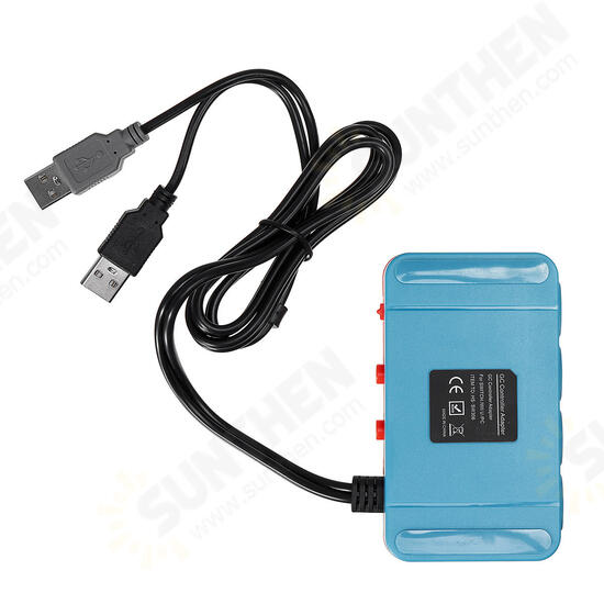 4 Ports GC GameCube Controller USB Adapter Converter For NGC to Wiiu/Switch/PC 4 Ports GC GameCube Controller USB Adapter Converter For NGC to Wiiu/Switch/PC