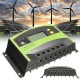 40A 12V/24V Auto Solar Energy Charge Controller LCD Display Home Improvement
