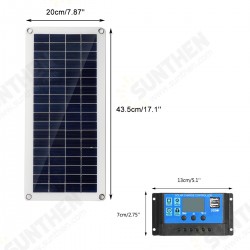 40W 12V Solar Panel Kit 60A/100A Battery Charger Controller Camping RV Caravan Boat 40W 12V Solar Panel Kit 60A/100A Battery Charger Controller Camping RV Caravan Boat