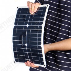40W 18V Mono Solar Panel Dual 12V/5V DC USB Monocrystaline Flexible Solar Charger For Car RV Boat Battery Charger 40W 18V Mono Solar Panel Dual 12V/5V DC USB Monocrystaline Flexible Solar Charger For Car RV Boat Battery Charger
