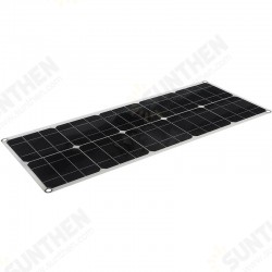 40W Flexible Solar Panel USB Monocrystalline Connecter Battery Charger For Camping Hiking Climbing Cycling 40W Flexible Solar Panel USB Monocrystalline Connecter Battery Charger For Camping Hiking Climbing Cycling