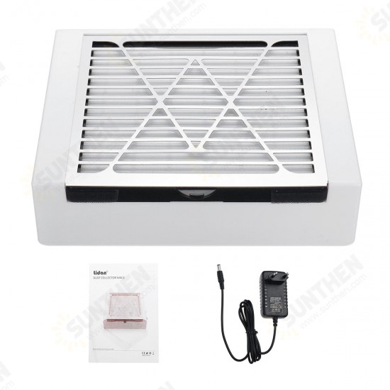40W Nail Dust Collector Adjustable Speed Nails Art Machine Vacuum Cleaner Tools 40W Nail Dust Collector Adjustable Speed Nails Art Machine Vacuum Cleaner Tools
