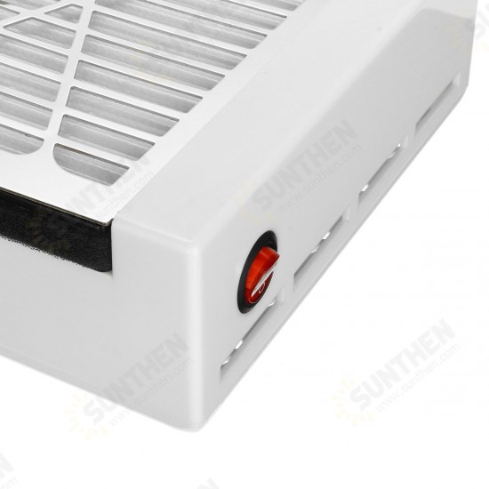 40W Nail Dust Collector Adjustable Speed Nails Art Machine Vacuum Cleaner Tools 40W Nail Dust Collector Adjustable Speed Nails Art Machine Vacuum Cleaner Tools