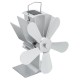 5 Blades Fireplace Eco Fan Self-starting Self-regulating Thermal Fire Heater Power Quiet Wood Stove Fan 5 Blades Fireplace Eco Fan Self-starting Self-regulating Thermal Fire Heater Power Quiet Wood Stove Fan